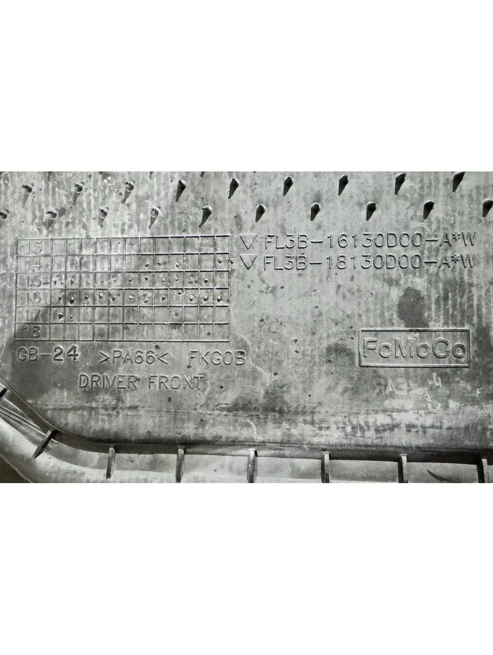 NEW OEM Ford F-Series Super Duty Black Carpet Floor Mats Set 2017-2019 FoMoCo